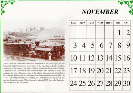 Page 12: Feilding Then and Now Calendar