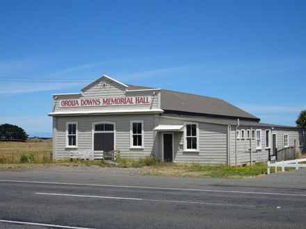 Page 2: Oroua Downs Memorial Hall
