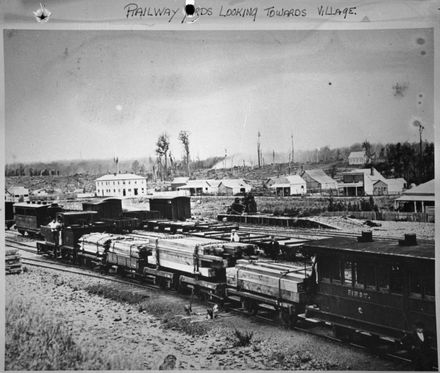 Halcombe Railway Yards, c. 1883