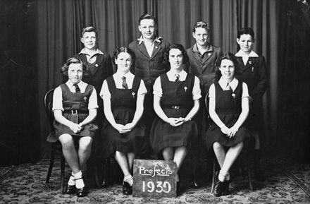 Manchester Street School Prefects, 1939