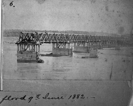 Oroua River Flood, c. 1882
