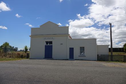 Page 1: Glen Oroua Hall