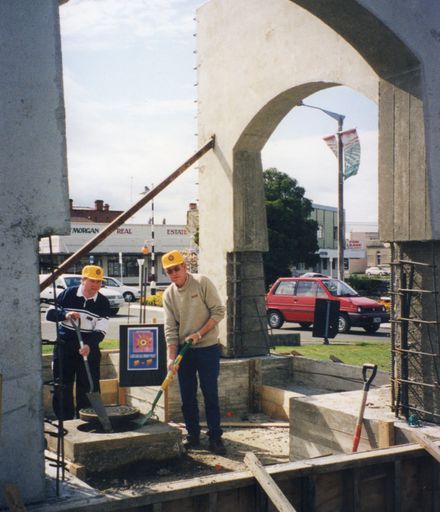 Erection of the Clock Tower