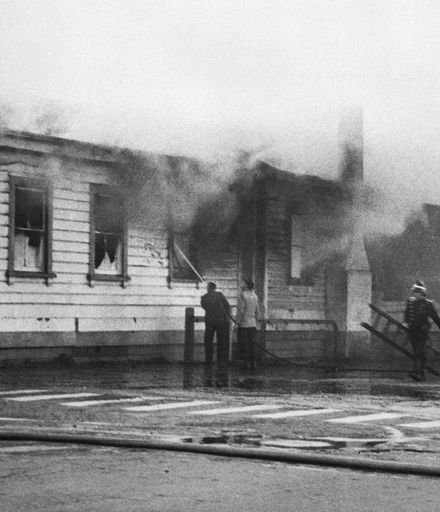 Feilding Railway Station fire - 1960 : 21-10
