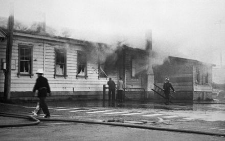 Feilding Railway Station fire - 1960 : 21-10