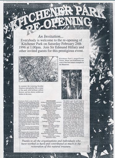 Page 17: Visit of Sir Edmund Hillary