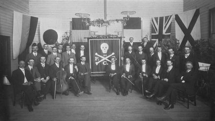 Opening Night of Feilding Savage Club, c. 1914