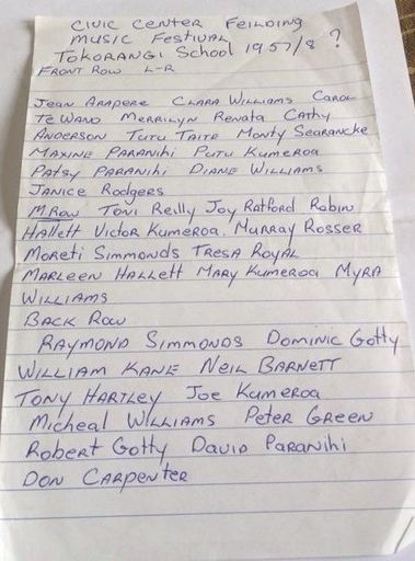 Page 2: Tokorangi School