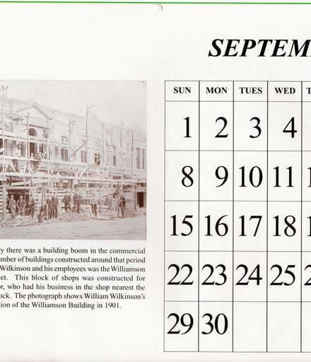 Page 14: Feilding Then and Now Calendar