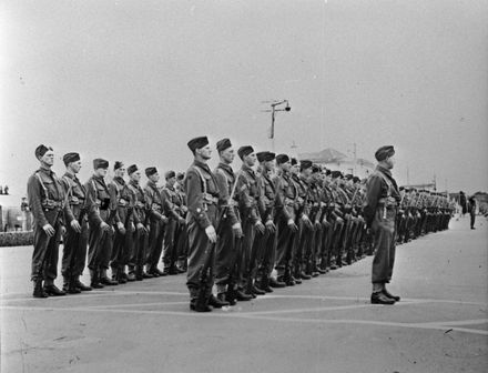 Inspection of the Feilding Troops