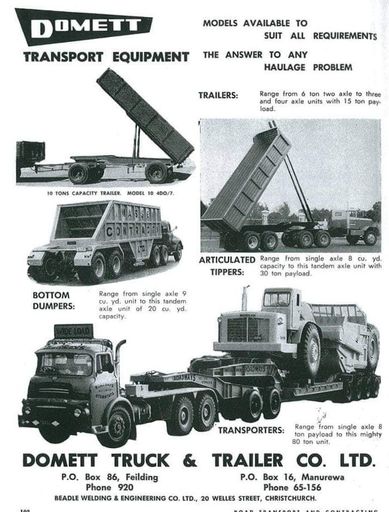 Domett Advertisement