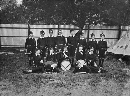 Cadet Ccorps camp at Feilding racecourse