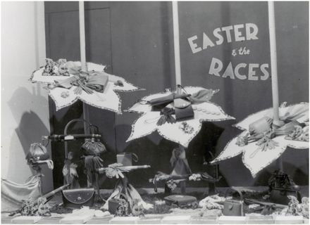 Cobbes' of Feilding display & advertising work by Peter Pitman