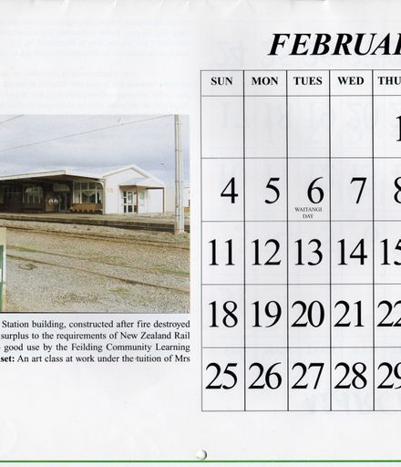 Page 5: Feilding Then and Now Calendar