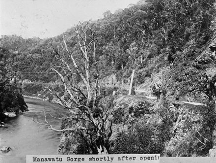 Manawatu Gorge Shortly After Opening - Resource cover image