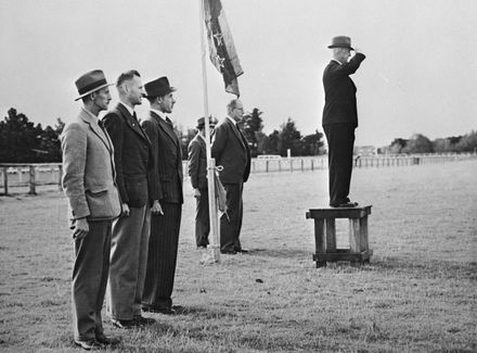 Feilding Home Guard Parade, c. 1941 - Resource cover image