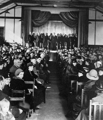 Opening of Agricultural High School hall