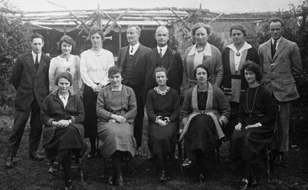 Manchester Street School Staff - 1922