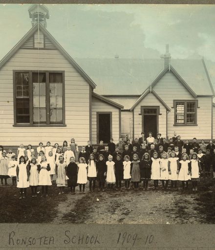 Rongotea School, 1909 - 10