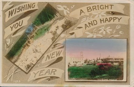 Feilding New Year Postcard