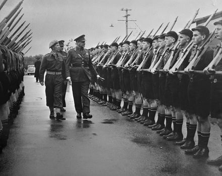 Feilding Agricultural High School Cadet Inspection