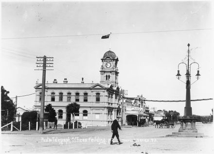 Original Feilding Post Office, c. 1910