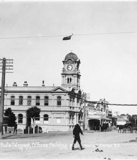 Original Feilding Post Office, c. 1910