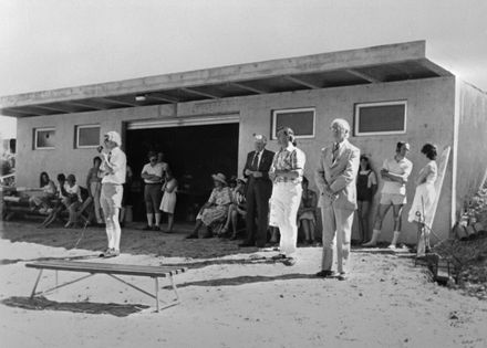 Opening of Pony Club Pavillion, c. 1980