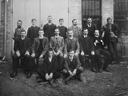 Bramwell Bros Staff, c. 1909