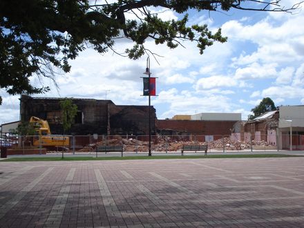 Demolition of Central Auto Site