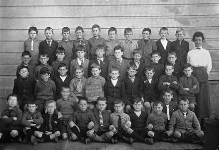 Manchester Street School, Standard 2, 1919