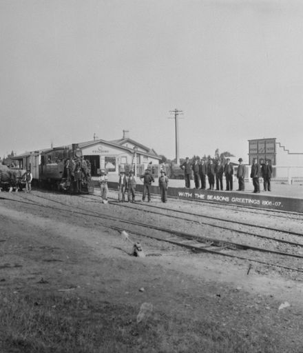 Feilding Railway Station, c. 1906