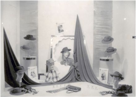 Cobbes' of Feilding display & advertising work by Peter Pitman