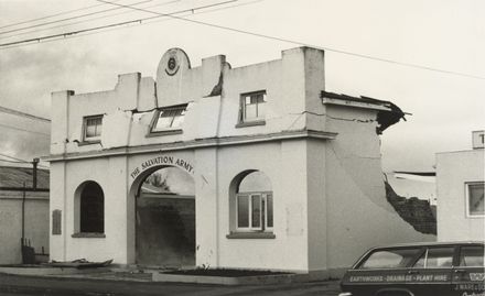 Demolition of citadel, Manchester St, 1976-1977