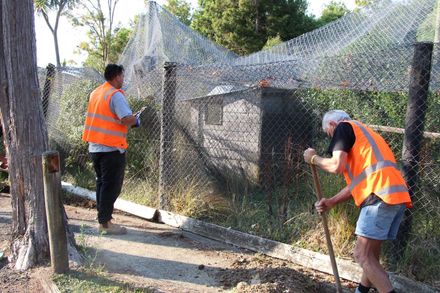 Kowhai Avairy Demolition