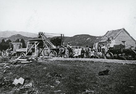 Stone crusher loading road metal. - Resource cover image