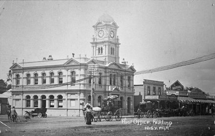 Original Feilding Post Office, c. 1900s