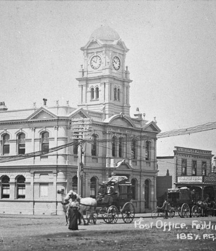 Original Feilding Post Office, c. 1900s