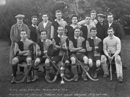 Feilding Hockey Assn. representative team 1921