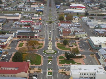 Aerial view Manchester Square Aerial view Manchester Square