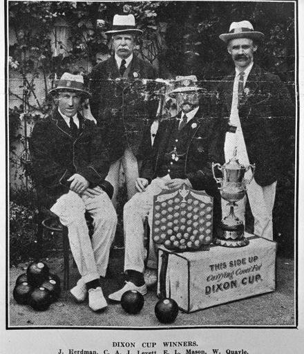 Feilding Bowling Club, c. 1922