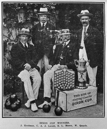 Feilding Bowling Club, c. 1922
