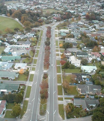 Aerial View Kimbolton Road