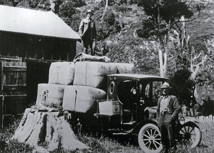 Truck with wool bales - Resource cover image