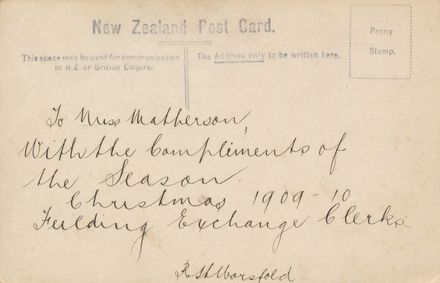 Page 2: Feilding Exchange Clerks