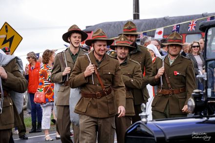 Anzac Day, Halcombe, c. 2019