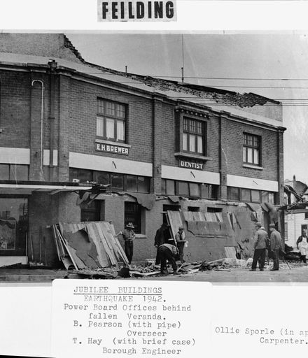 1942 earthquake damage
