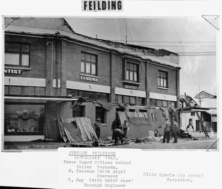 1942 earthquake damage