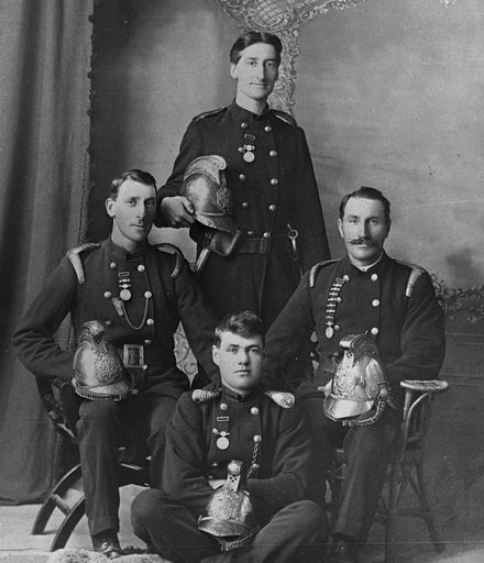 Feilding Fire Brigade Officers, c. 1914
