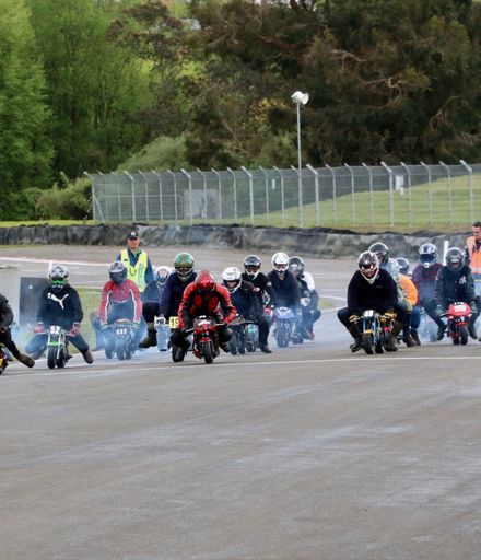 Motorcycles at Manfield